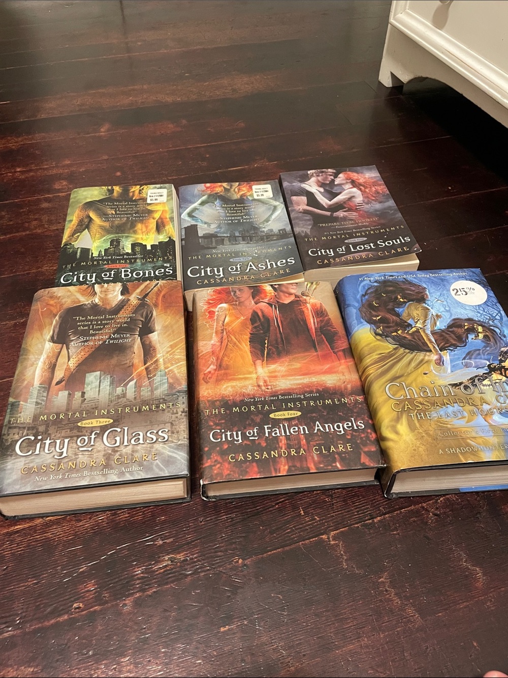 The Mortal Instruments Hardcover Book Set - Multi-Color